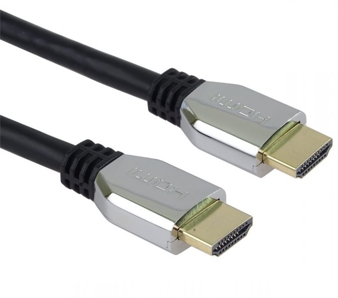 detail PremiumCord ULTRA HDMI 2.1 High Speed + Ethernet kábel 8K @ 60Hz, aranyozott 1m