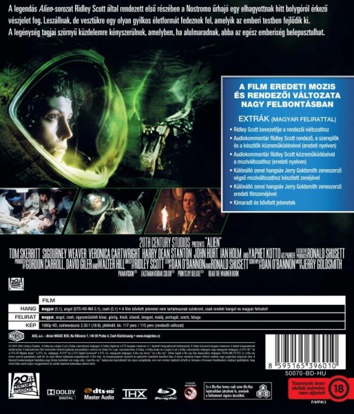 detail A nyolcadik utas: a Halál (Színházi és rendezői vágás) - Blu-ray 