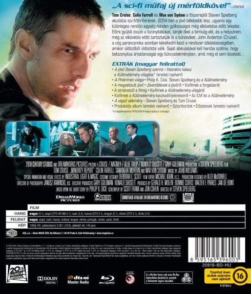 detail Különvélemény - Blu-ray