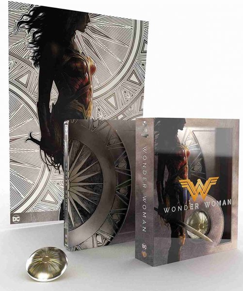 detail Wonder Woman 4K UHD Blu-ray Steelbook (Limitált kiadás)