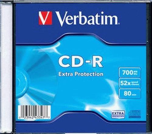 detail Verbatim CD-R 700MB slim