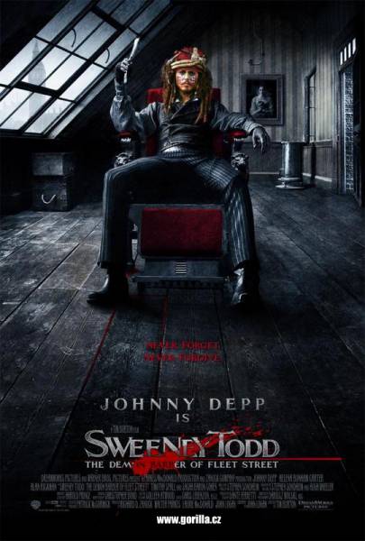 detail Sweeney Todd, a Fleet Street démoni borbélya - DVD