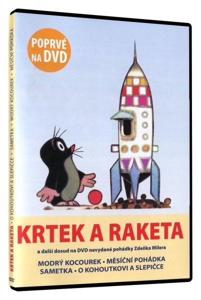 detail Krtek a raketa (a další 4 pohádky Z. Milera) - DVD slim