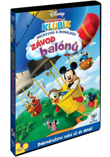 detail Mickey Egér játszótere - Mickey és Donald nagy léghajóversenye - DVD