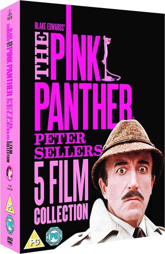 A Rózsaszín Párduc 1-5 Gyűjtemény (Peter Sellers) - 5 DVD