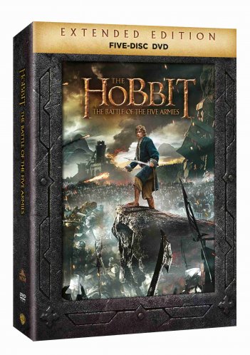 A hobbit: Az öt sereg csatája (Bővített változat) - 5 DVD