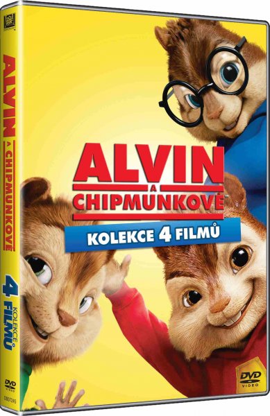 detail Alvin és a mókusok 1-4 gyűjtemény - 4DVD