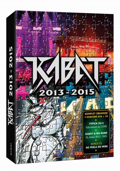 detail Kabát 2013-2015 - 3 DVD + 1 CD