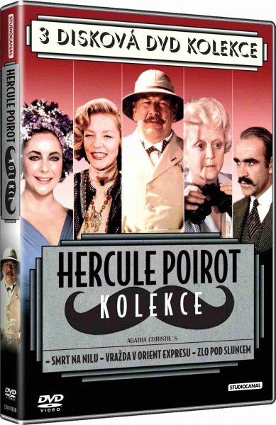detail Hercule Poirot kolekce - 3 DVD