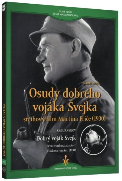 detail Osudy dobrého vojáka Švejka (1930) / Dobrý voják Švejk (1931) - DVD Digipack