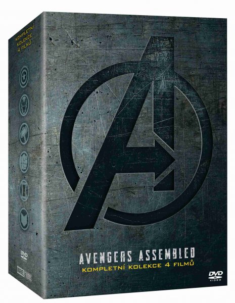detail Avengers: Kompletní kolekce 1-4 - DVD