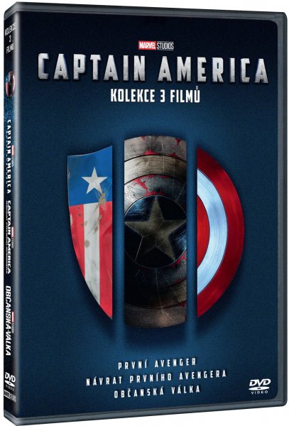 detail Amerika Kapitány (Captain America) 1-3 Gyűjtemény - 3DVD
