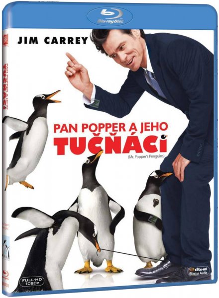 detail Mr. Popper pingvinjei - Blu-ray
