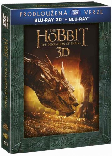 A hobbit: Smaug pusztasága (bővített, extra változat, 5 BD) - Blu-ray 3D + 2D