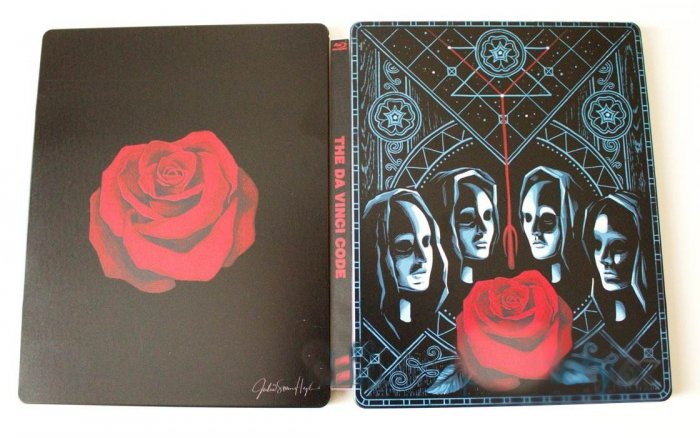 detail Šifra mistra Leonarda (prodloužená verze) - Blu-ray Steelbook (Pop Art)