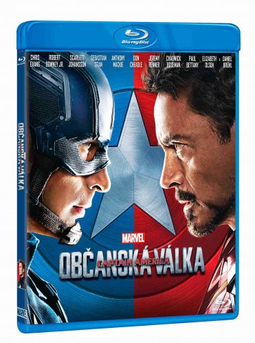 Amerika Kapitány: Polgárháború - Blu-ray
