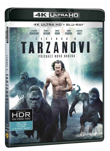 detail Legenda o Tarzanovi - 4K Ultra HD Blu-ray + Blu-ray (2BD)