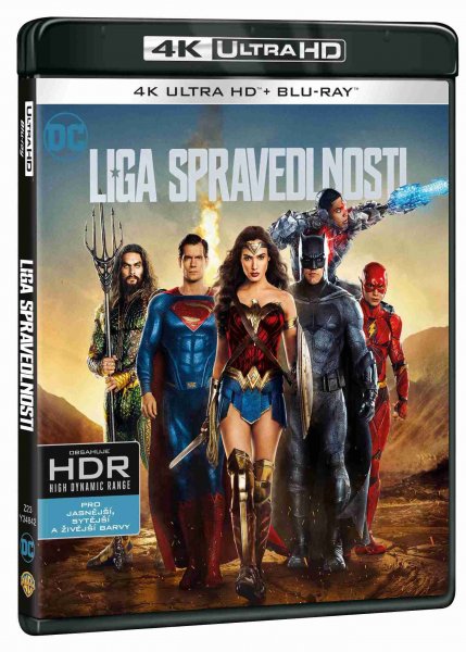 detail Liga spravedlnosti (4K Ultra HD) - UHD Blu-ray + Blu-ray (2 BD)