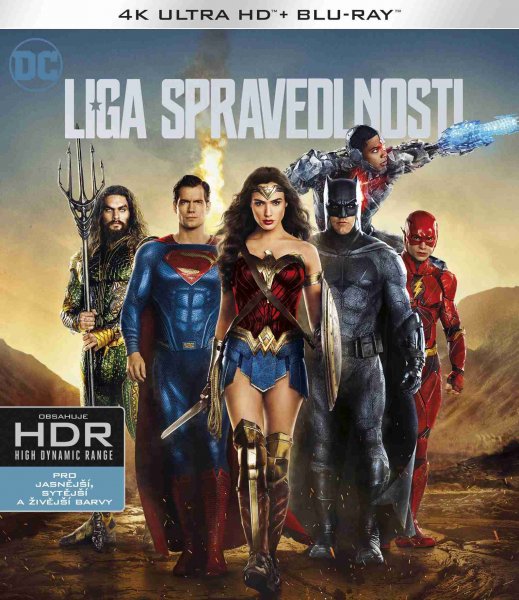 detail Liga spravedlnosti (4K Ultra HD) - UHD Blu-ray + Blu-ray (2 BD)