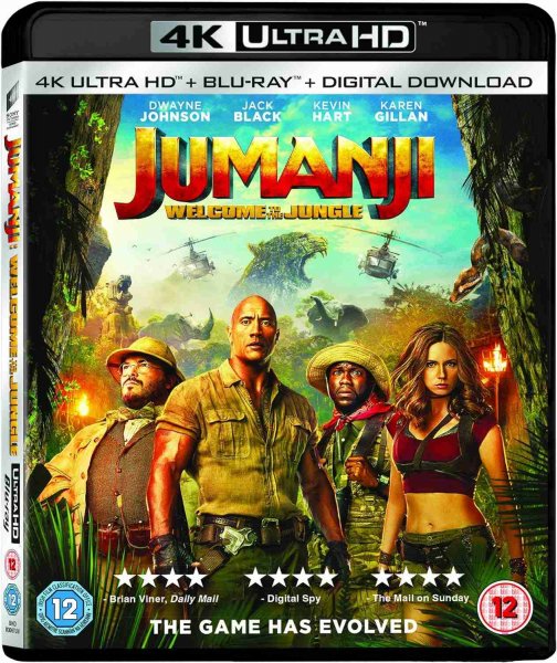 detail Jumanji - Vár a dzsungel - 4K Ultra HD Blu-ray + Blu-ray (2BD)