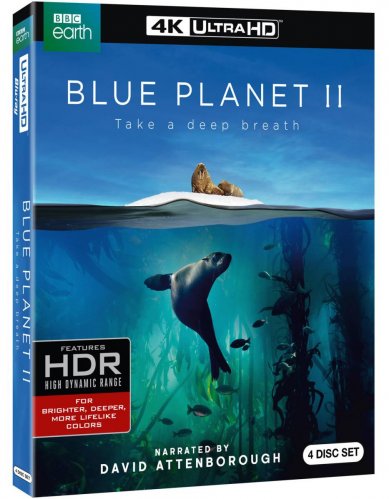 A kék bolygó 2 (Blue Planet 2) - 4K Ultra HD Blu-ray + Blu-ray 6BD