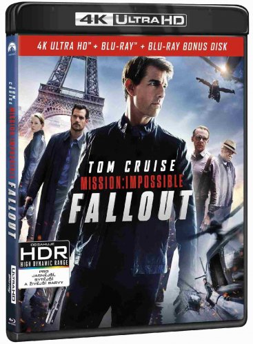 Mission: Impossible - Utóhatás - 4K Ultra HD Blu-ray + Blu-ray + Bonus disk (3BD)