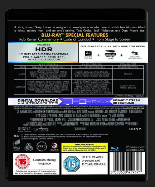 detail Egy becsületbeli ügy - 4K Ultra HD Blu-ray