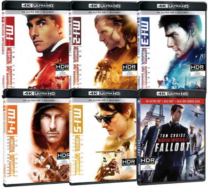 detail Mission: Impossible 1-6 Kolekce - 4K Ultra HD Blu-ray + Blu-ray (13BD)