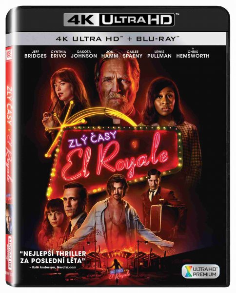 detail Húzós éjszaka az El Royale-ban - 4K Ultra HD Blu-ray + Blu-ray (2BD)