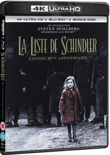 detail Schindler listája - 25 éves jubileumi kiadás - 4K Ultra HD + Blu-ray