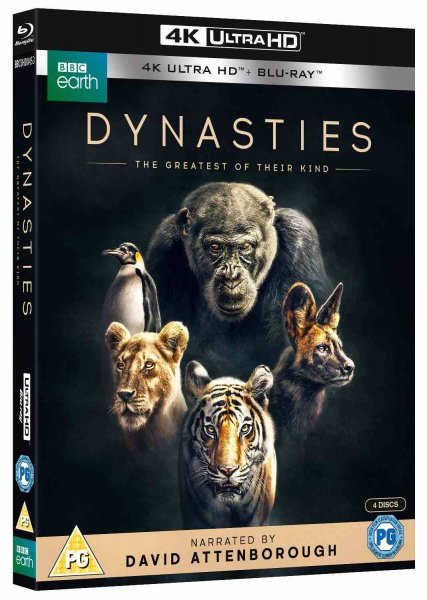 detail Dinasztiák (D. Attenborough: Animal Dynasty) - 4K Ultra HD + BD (4BD)