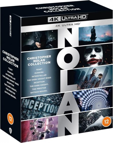 Christopher Nolan – 8 filmkollekció - 4K Ultra HD Blu-ray
