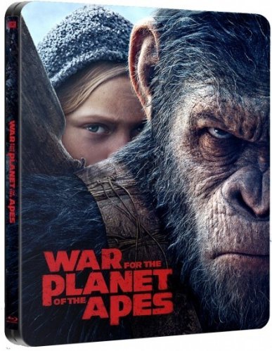 A majmok bolygója: Háború - Blu-ray Steelbook