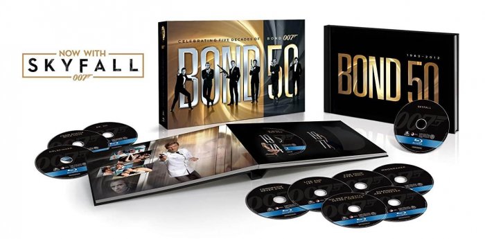 detail James Bond 50 kolekce - 23 Blu-ray (Edice k 50. výročí) - outlet