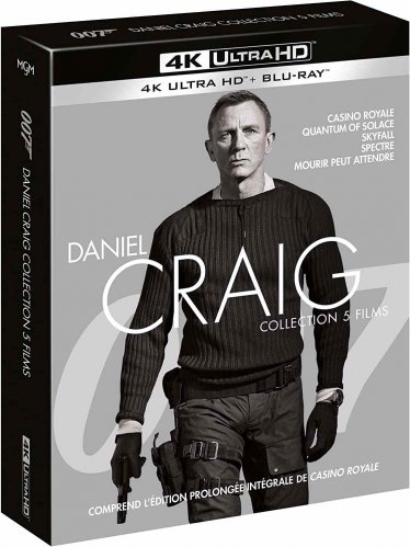 James Bond: Daniel Craig gyűjtemény - 4K Ultra HD Blu-ray (5 film)
