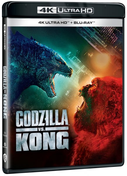 detail Godzilla Kong ellen - 4K Ultra HD Blu-ray + Blu-ray 2BD