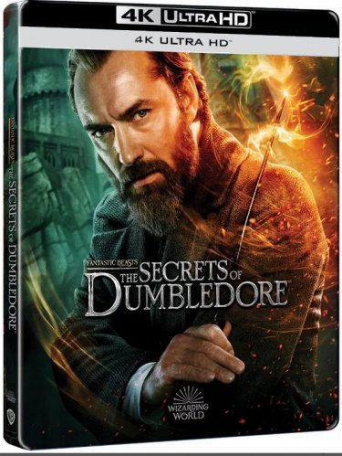 Legendás állatok: Dumbledore titkai - 4K Ultra HD Blu-ray + Blu-ray Steelb