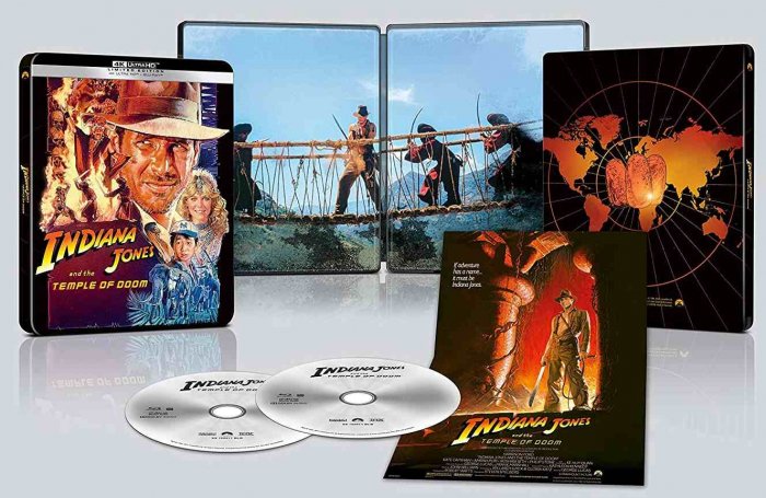 detail Indiana Jones és a Végzet Temploma - 4K UHD + Blu-ray Steelbook