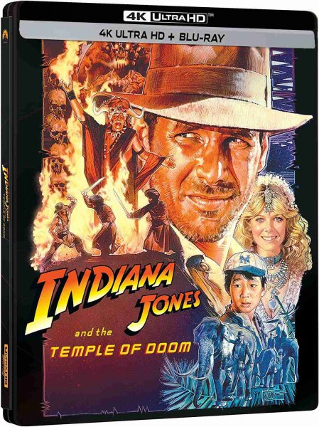 detail Indiana Jones és a Végzet Temploma - 4K UHD + Blu-ray Steelbook