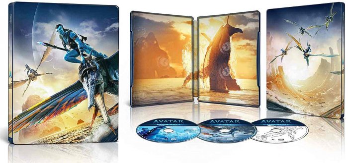detail Avatar: A víz útja - 4K + BD + BD bónusz - Steelbook Limited Edition 