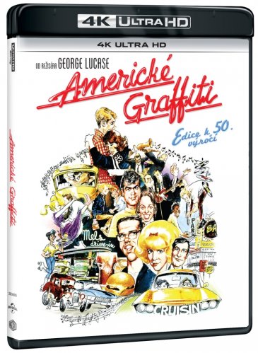 Amerikai graffiti - 50. évfordulós kiadás - 4K Ultra HD Blu-ray
