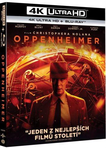 Oppenheimer - 4K UHD + BD + BD bonus disk (3BD)  Gyűjtői kiadás a tokban