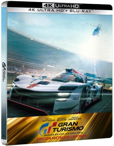 Gran Turismo - 4K Ultra HD Blu-ray + Blu-ray Steelbook