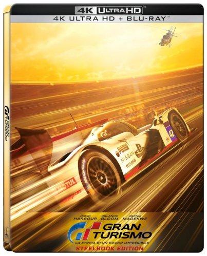 Gran Turismo - 4K Ultra HD Blu-ray + Blu-ray Steelbook Gold