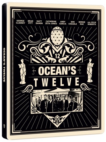 Ocean's Twelve - Eggyel nő a tét - 4K Ultra HD Blu-ray + Blu-ray 2BD Steelbook