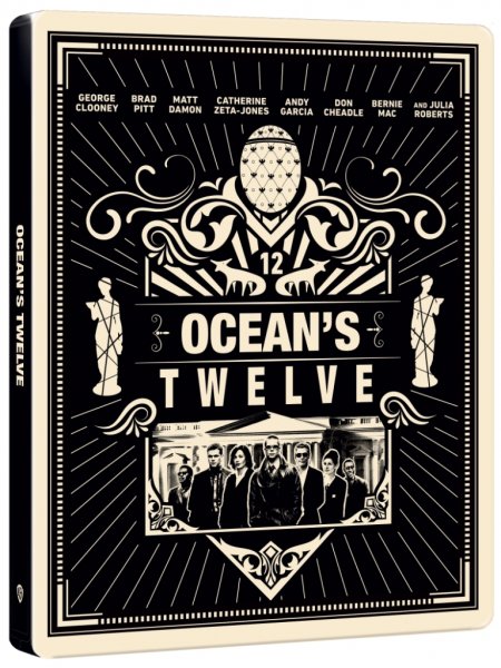 detail Ocean's Twelve - Eggyel nő a tét - 4K Ultra HD Blu-ray + Blu-ray 2BD Steelbook