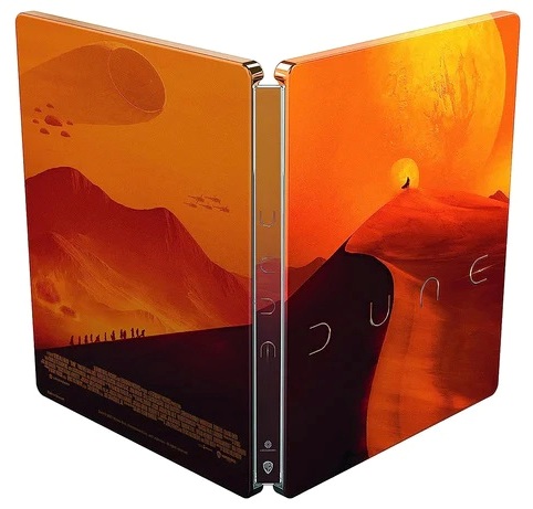 detail Dűne (2021) - 4K Ultra HD Blu-ray + Blu-ray 2BD Steelbook Orange