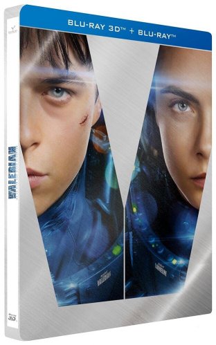 Valerian és az ezer bolygó városa - Blu-ray 3D+2D+bonus disk Steelbook