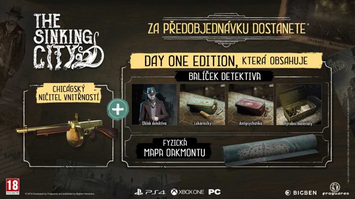 detail The Sinking City Day One Edition - Xbox One