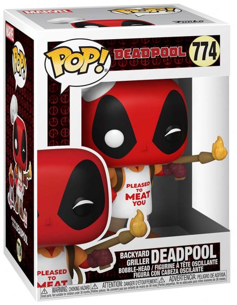 detail Funko POP! Marvel: Deadpool 30th - Backyard Griller Deadpool